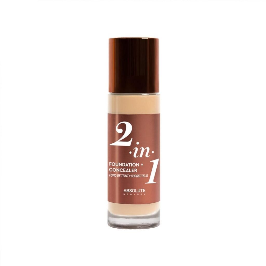 ABSOLUTE NEW YORK | 2-IN-1 FOUNDATION AND CONCEALER