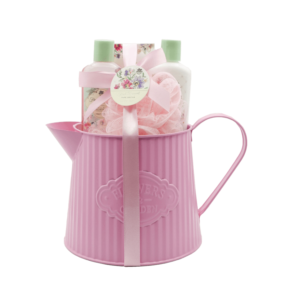 BESCAN NATURE | SET DE BAIN POT COTON ET MAGNOLIA